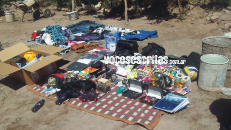 La Policía desbarató banda de delincuentes que robó en una escuela