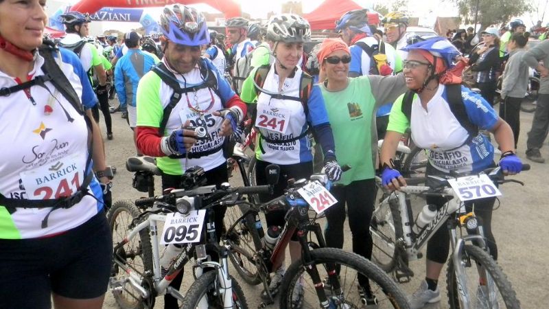 Catamarqueños en carrera aventura en San Juan