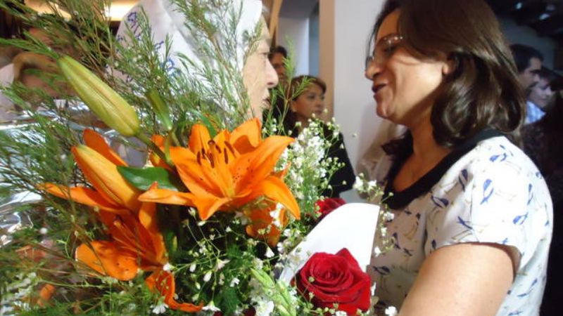 “Nuestros hijos no están muertos, nuestros hijos viven en cada uno de los que pelean”