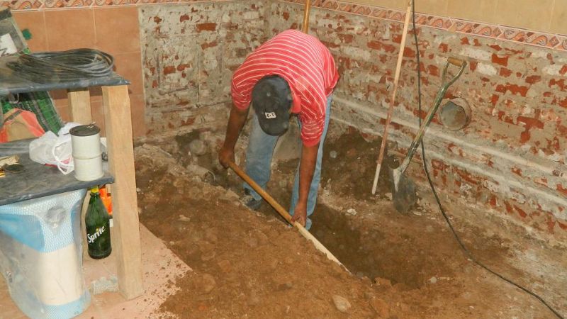 Reparan baños en el Hogar de Ancianos Fray Mamerto Esquiú