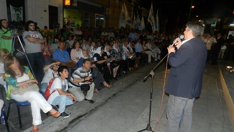 Tomassi junto con Madres de Plaza de Mayo inauguró el “Paseo de la Lucha Vigente”