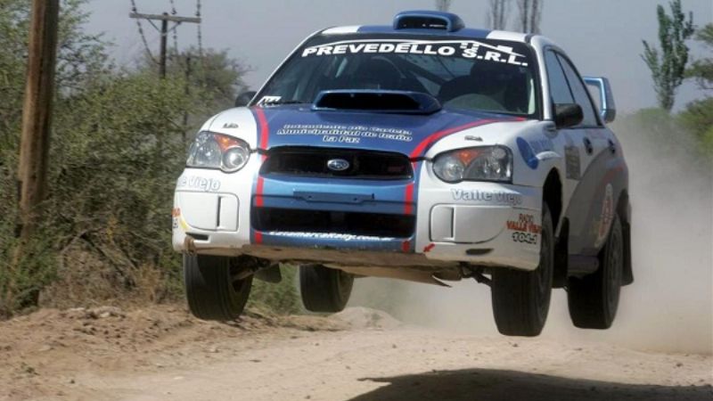 Prevedello va ganando el  rally “Pueblos de Ambato”