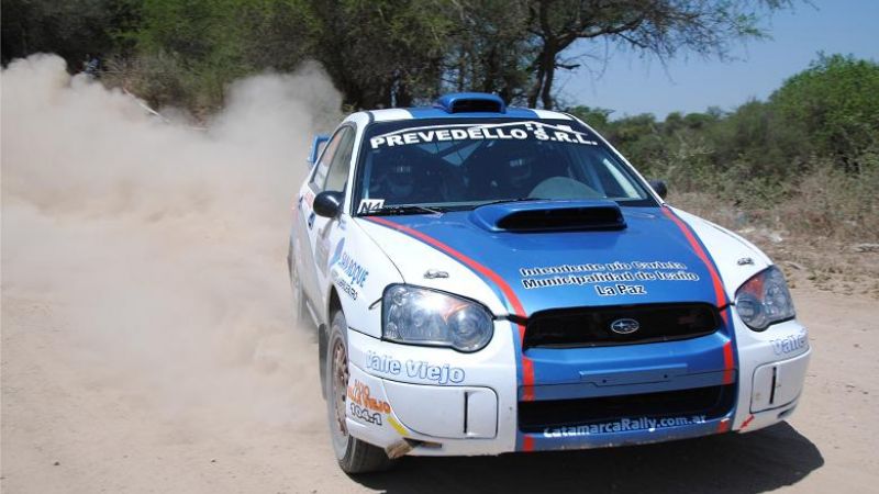 Carlos Prevedello en la General, y Javier Frías en la tracción simple 