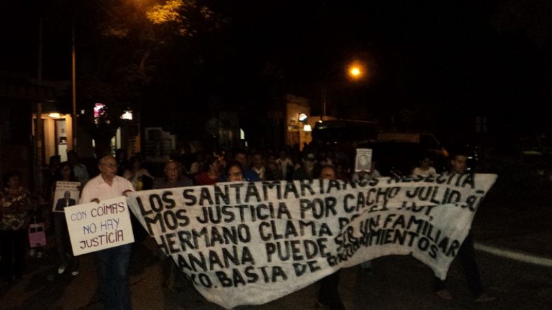 Volvieron a marchar por justicia para “Cacho” Julio