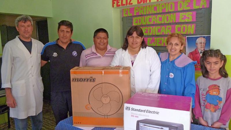 Donan electrodomésticos para hacer una rifa