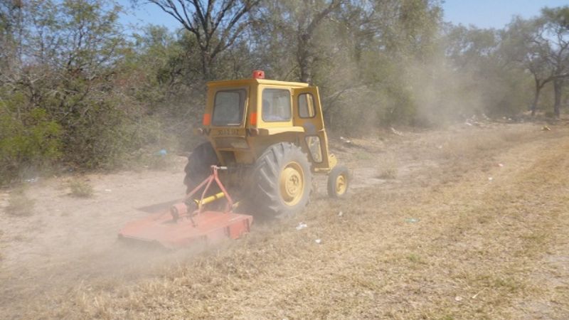 Tareas de conservación en la ruta 64