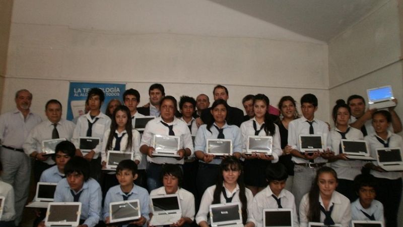 Conectar Igualdad entregó 479 netbooks en Valle Viejo