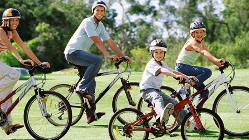 Bicicleteada por la familia desde Valle Viejo a Capital