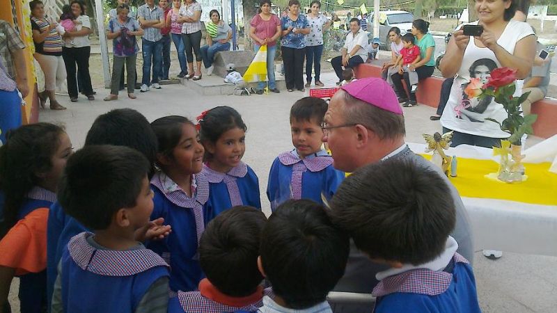 El Obispo cerró su visita pastoral a Santa Rosa