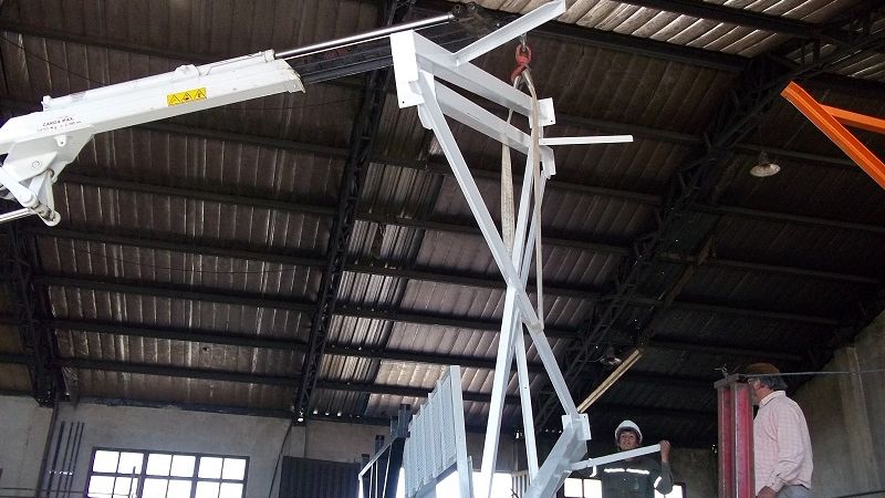 La Planta de Tratamientos ya tiene su cinta transportadora