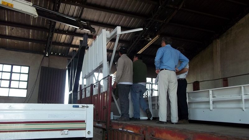 La Planta de Tratamientos ya tiene su cinta transportadora