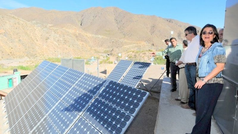 Características técnicas de la central de energía solar