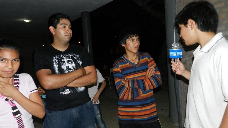 Talleres artísticos en la escuela Eva Perón