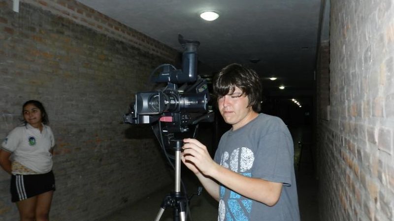 Talleres artísticos en la escuela Eva Perón