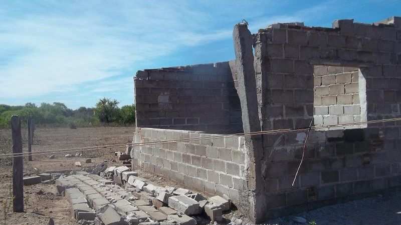 El temporal causó importantes daños en Icaño