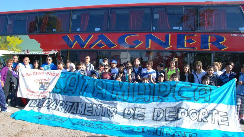 Partió la delegación catamarqueña a Mar del Plata