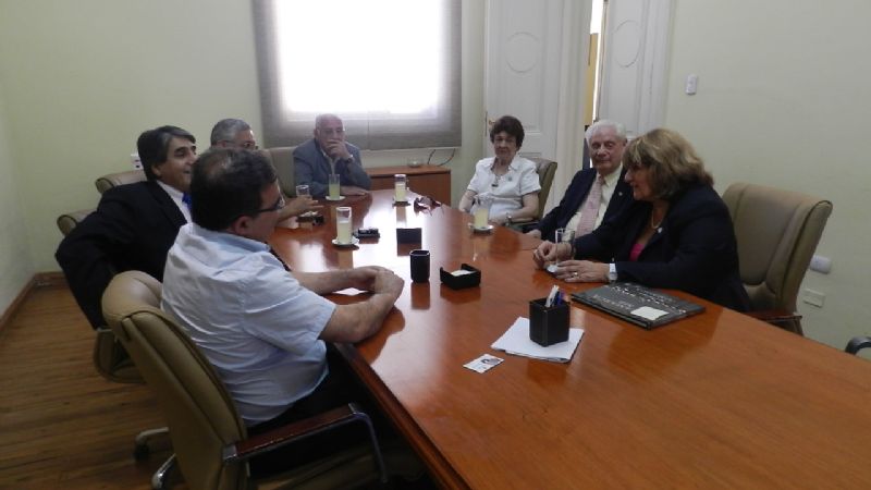 El intendente Jalil recibió a autoridades rotarias