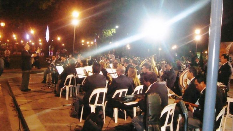 Destacada actuación de Banda de Música de SFVC