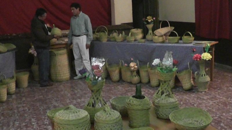 Finalizaron los talleres de cestería en symbol en San José