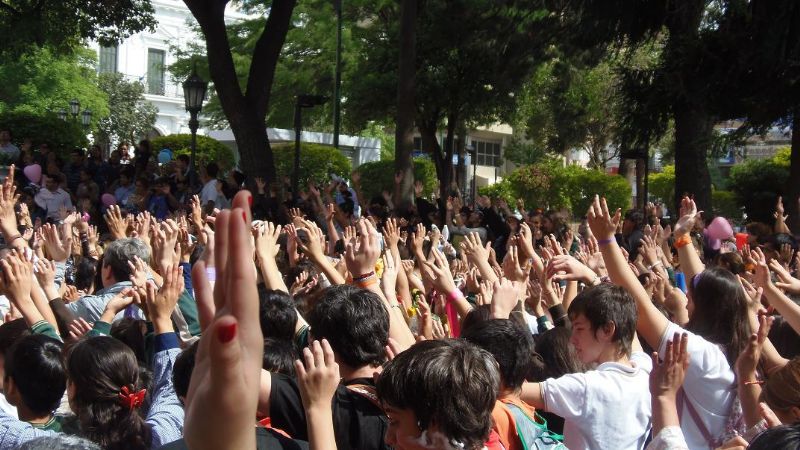 Procesión murga en honor a San Francisco