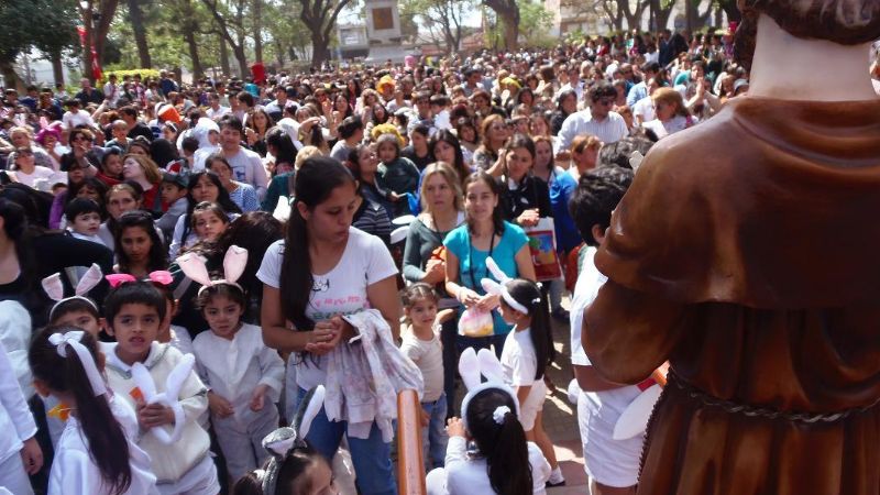 Procesión murga en honor a San Francisco