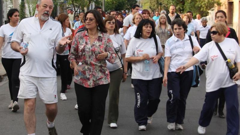 Caminata de Adultos Mayores 
