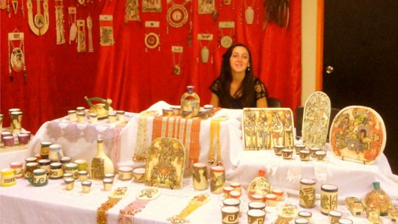 Artesanos catamarqueños en Rosario