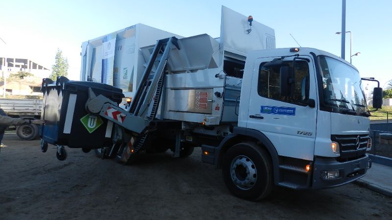 El municipio retoma la recolección de residuos en el centro