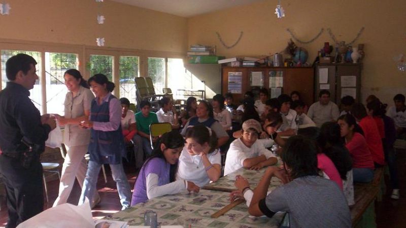 Curso sobre prevención de accidentes viales en Capayán