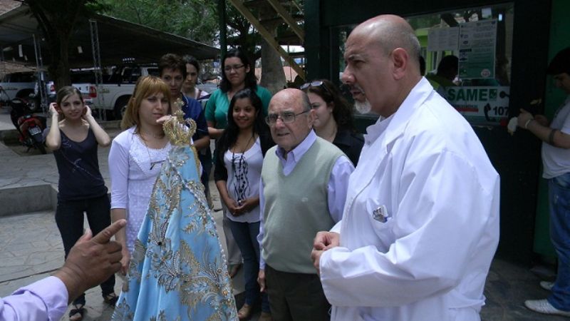 La Virgen del Valle visita el SAME