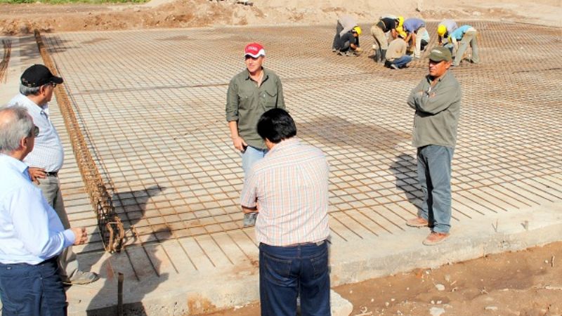 Lucía habilita nueva cisterna y acueducto Cortaderas-Lavalle