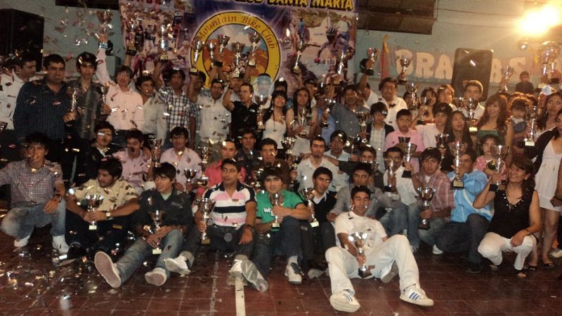 Los bikers tuvieron su gran noche de premiación