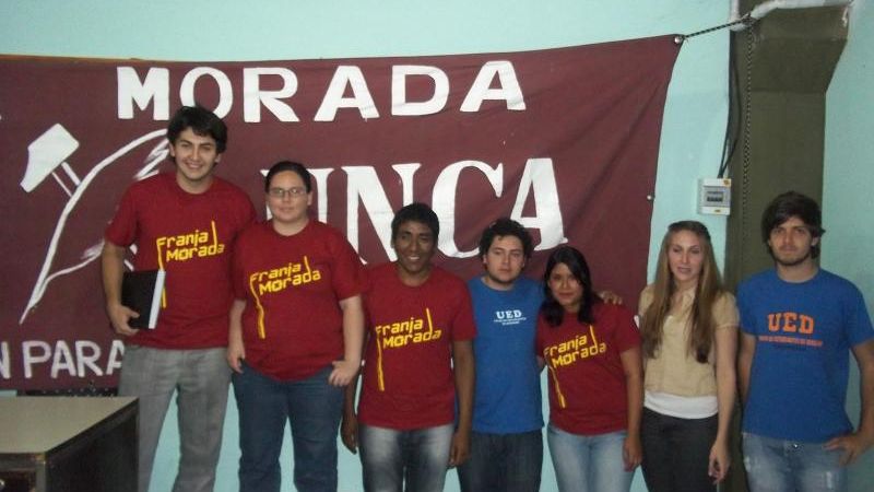 Franja Morada ganó las elecciones en Derecho