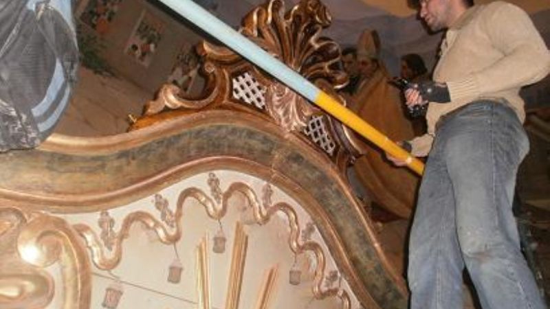 Restauran el altar histórico de la Catedral Basílica