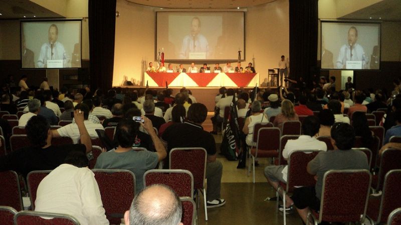 Sabatella llevó tranquilidad a todos los trabajadores de la TV por el 7D  