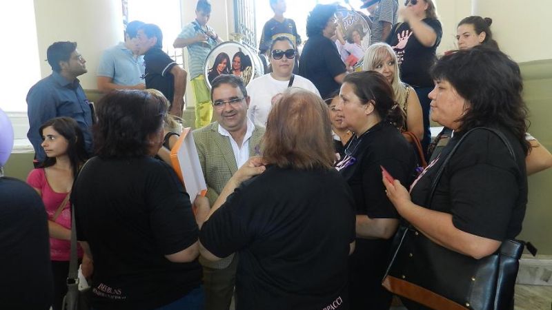 El intendente Jalil recibió a la senadora Inés Blas