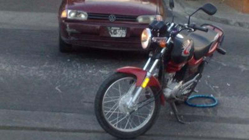 Colisión en el centro