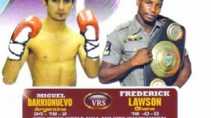 Volvió a caerse la pelea del “Zurdo” con Lawson