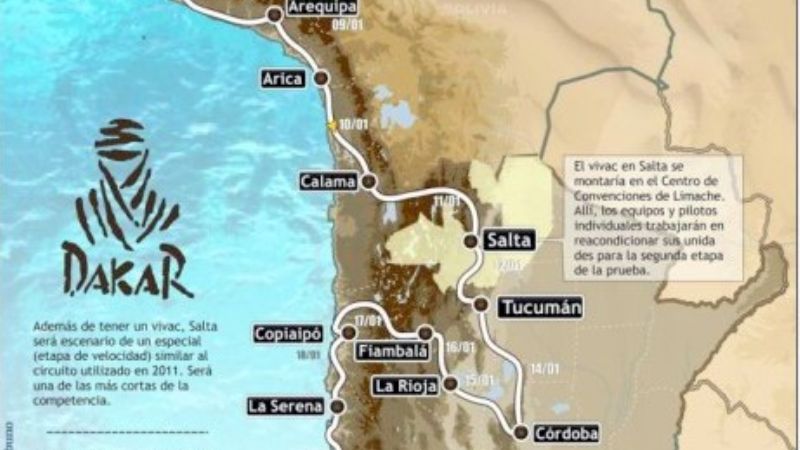 Catamarca y Fiambalá tendrán asistencia perfecta en el Dakar