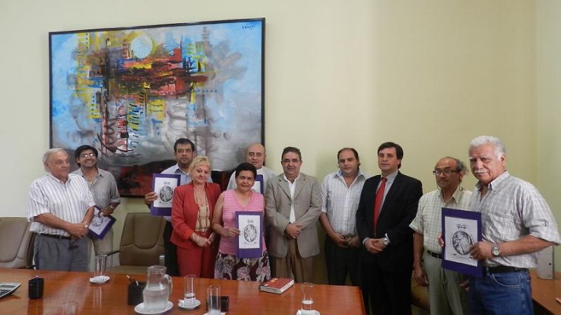 Entrega de escrituras a vecinos de SFVC y al Obispado