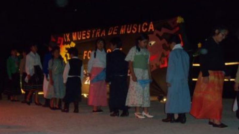 Muestra anual de folklore de la Escuela Municipal