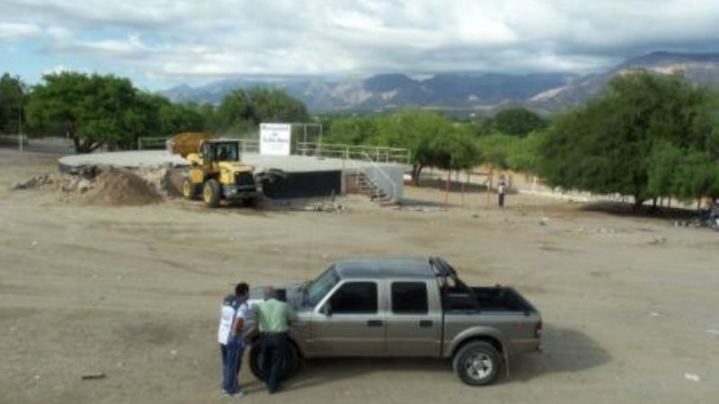 Comenzó la remodelación del Anfiteatro en Santa María