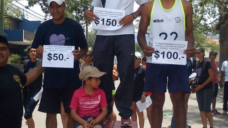 Más de 700 participantes en la 1° gran prueba atlética contra la violencia de género