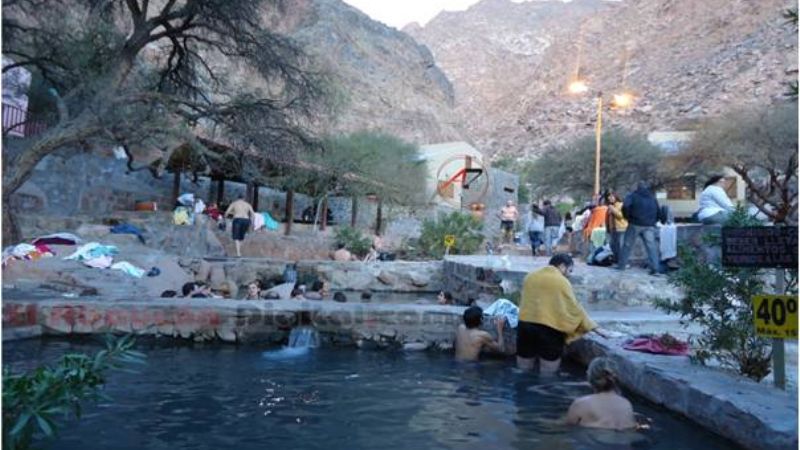 Termas de Fiambalá, el lugar más elegido en el “finde” catamarqueño