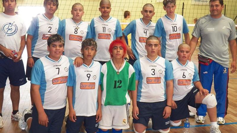 Las chicas del voley Sub 14, van por el oro