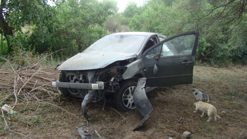 Vuelco en Huillapima