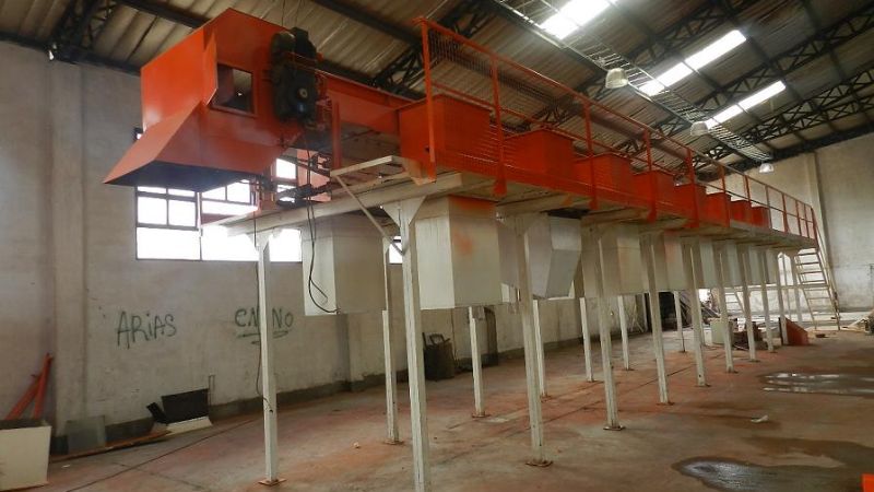 Trabajos de instalación en la Planta de RSU