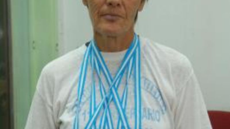 Martha Fernández al Sudamericano en Arequipa, Perú