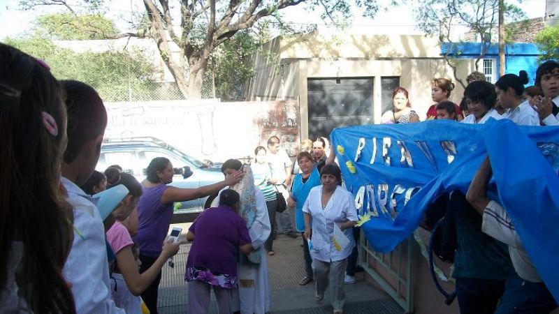La Virgen del Valle sigue su peregrinaje por las escuelas y las instituciones
