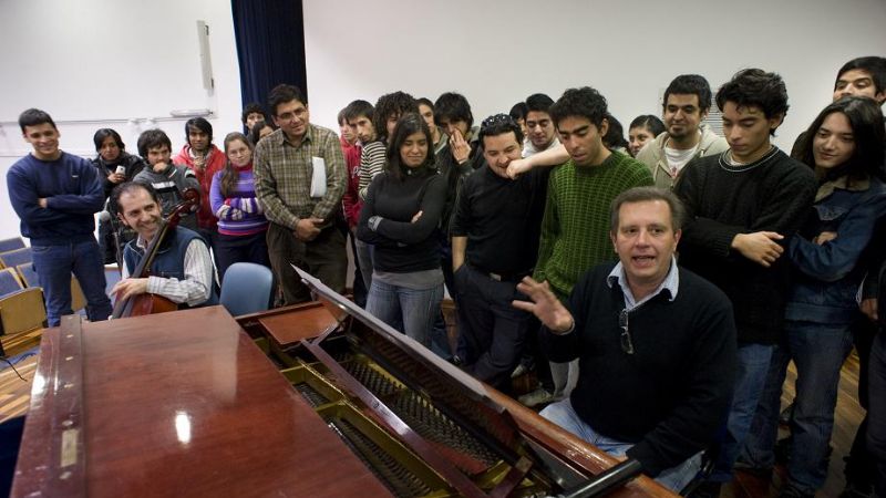 Concierto orquestal y coral de músicos capacitados por Cultura